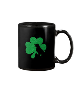 Golden Retriever Puppy Shamrock Mug Happy Patrick's Day , Gifts For Birthday, Mother's Day, Father's Day Ceramic Coffee 11-15 Oz